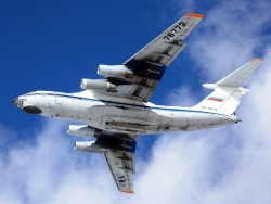 Транспортный самолет Ил-76.