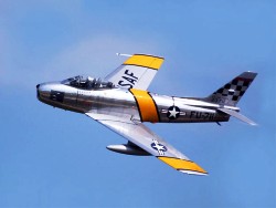 Истребитель F-86F «Сейбр».