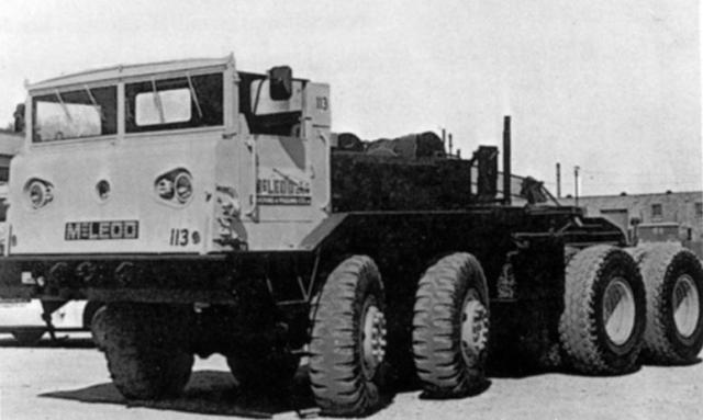 Модификации тягача Т58.