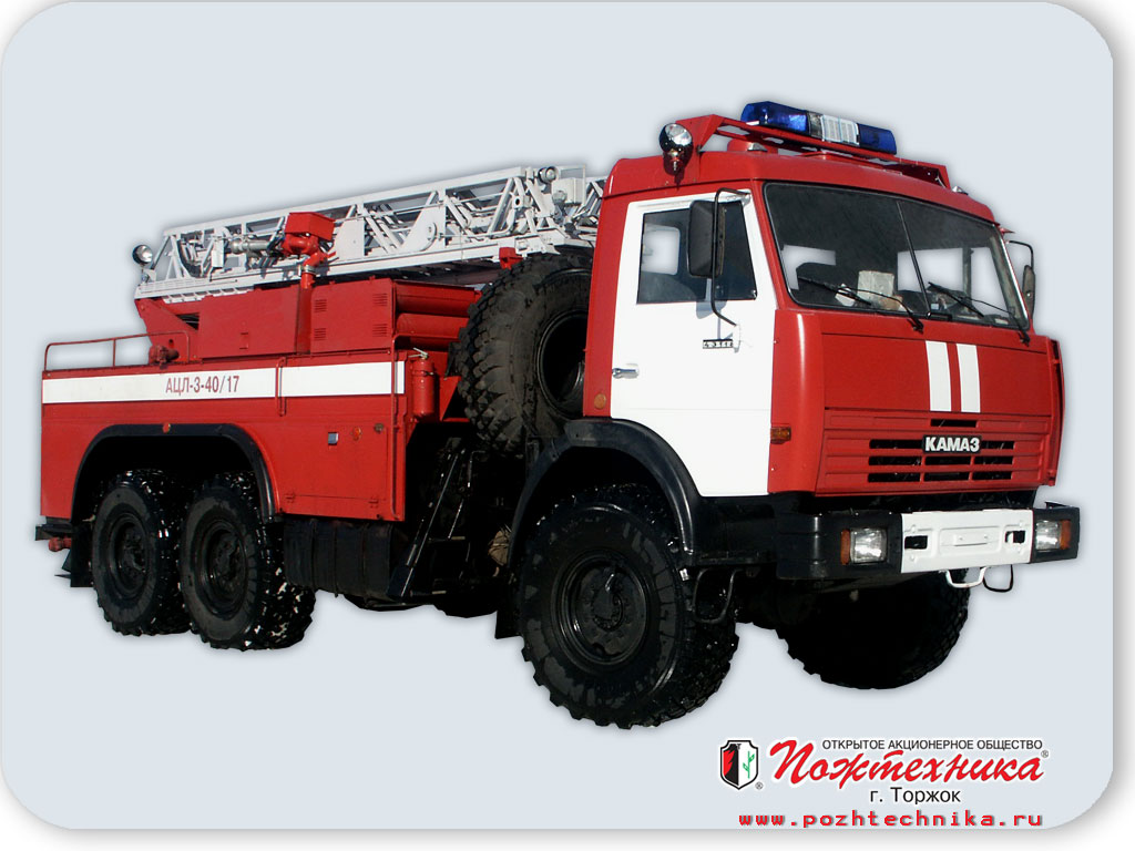 Комплектация и разновидности пожарных автомобилей