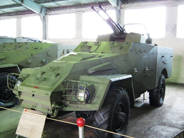 Бронетранспортер БТР-40А (ЗТПУ-2).