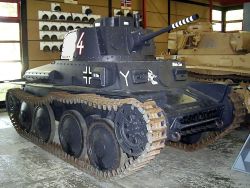 Танк PzKpfw 38 (t).